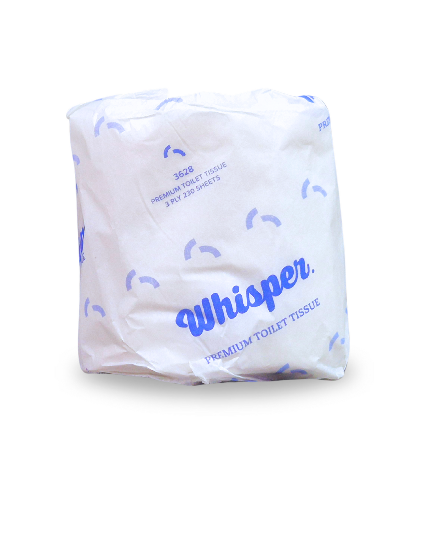Whisper Premium Toilet Paper, Whisper Premium Toilet Tissue, 3ply, 230 Sheets, White, Virgin Pulp, toilet paper manufacturer, toilet tissue manufacturer