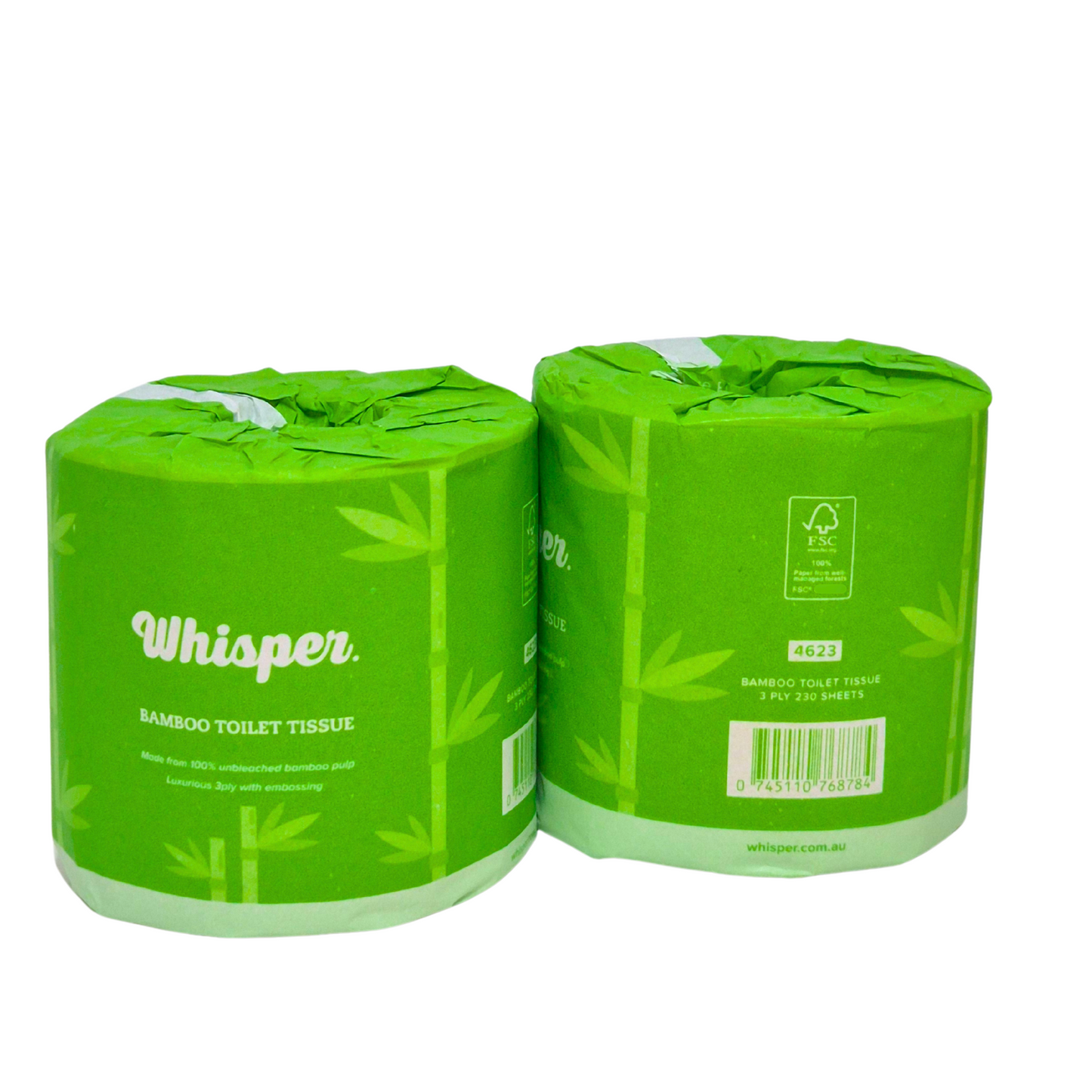 Bamboo Toilet Tissue 3Ply 230 Sheets