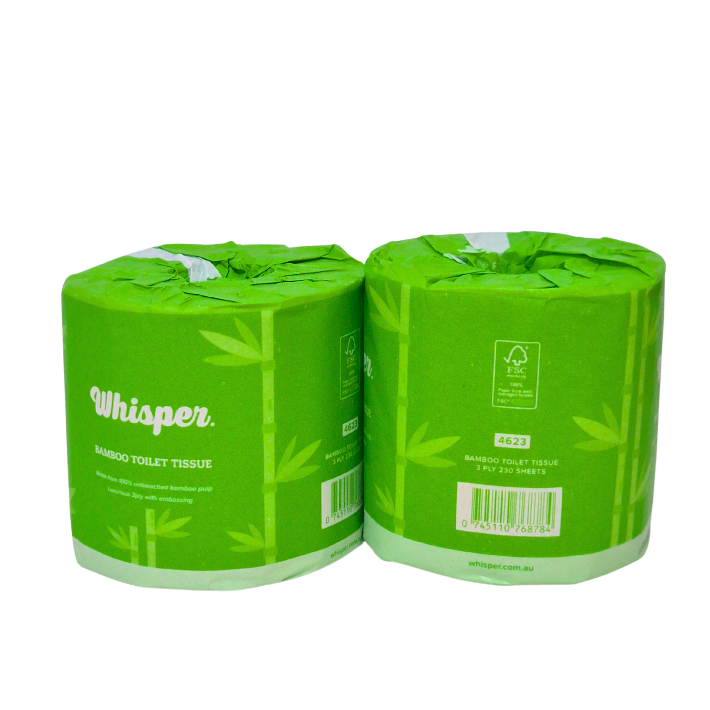 Bamboo Toilet Tissue 3Ply 230 Sheets