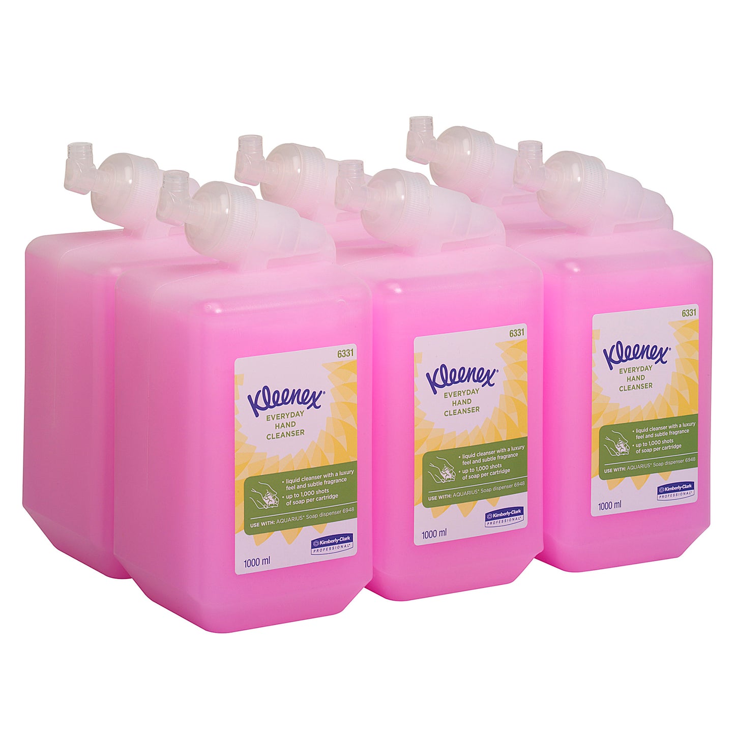 6331, everyday soap, hand soap cartridge, Kleenex hand soap, Kleenex soap, Liquid Hand Soap, Commercial Hand Soap, Commercial liquid hand soap, Hand Soap, Handwash, Handwash refill, Hygienic handwash, Liquid Hand Wash, Liquid hand wash refill, Liquid Soap, Luxury handwash