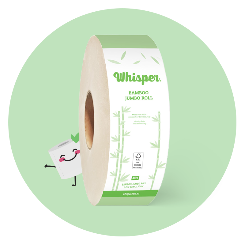 Whisper Bamboo Paper Products