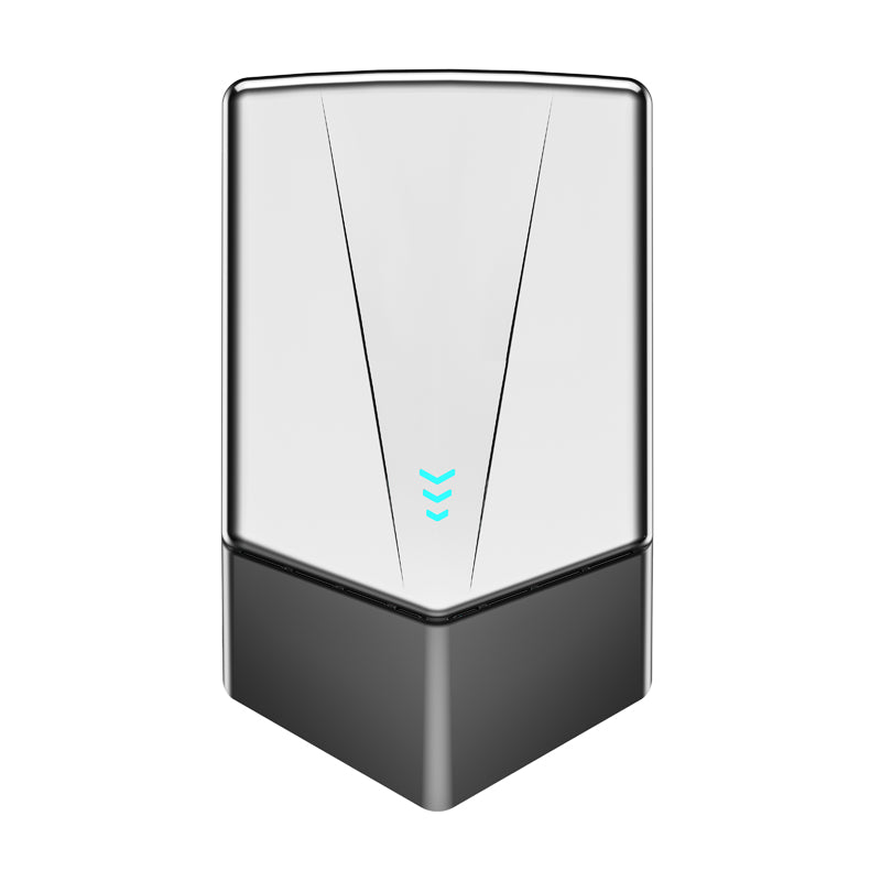 Silver High Speed Electric Hand Dryer with HEPA Filter