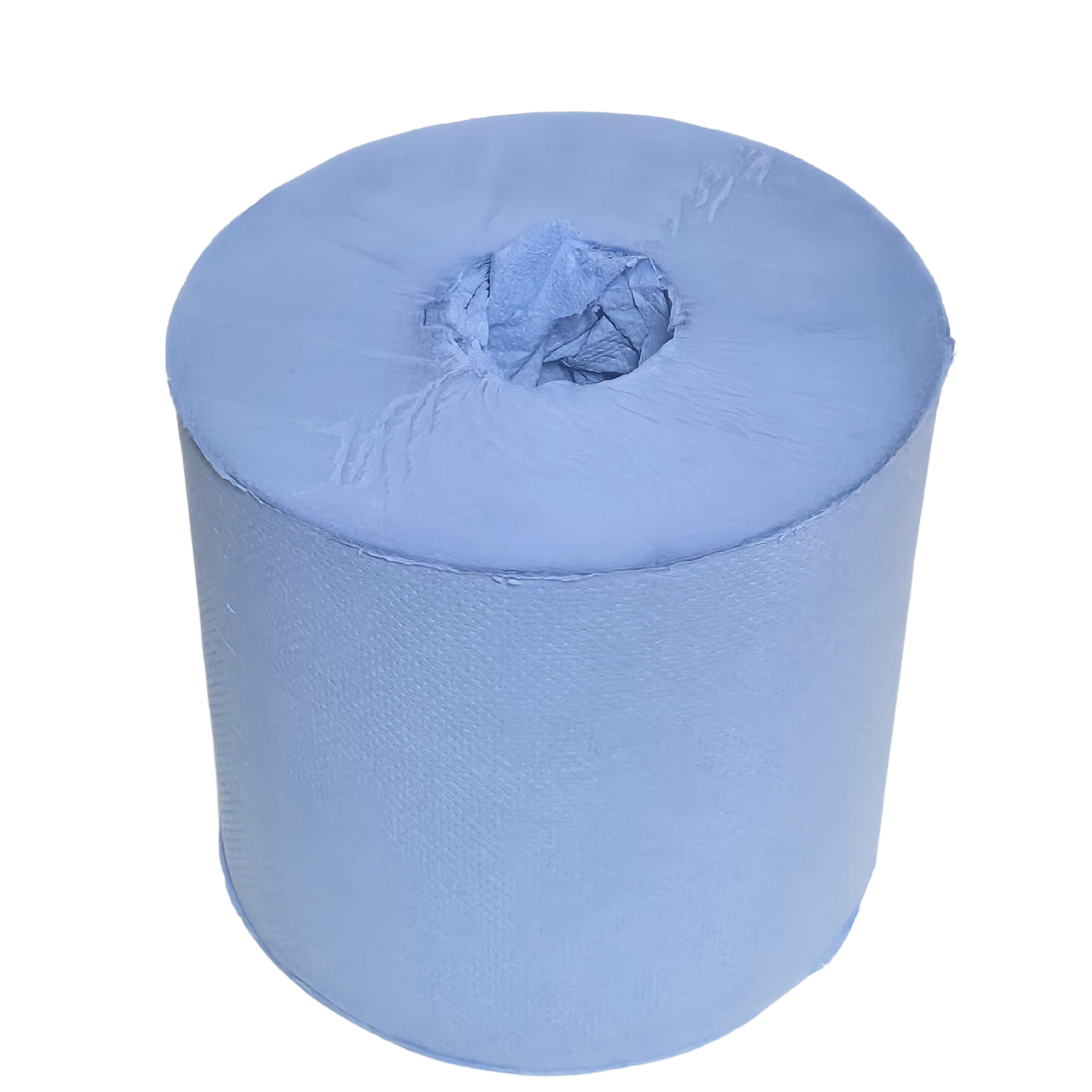 Blue coreless centrefeed paper hand towel, whisper hand towel, coreless, paper hand towel, pull through hand towel, centre feed, centre-pull, blue for food prep areas, Blue Centrefeed paper hand towel, hand towel manufacturer, blue hand towel, whisper, whisper paper products, bulk purchase, 2417, blue