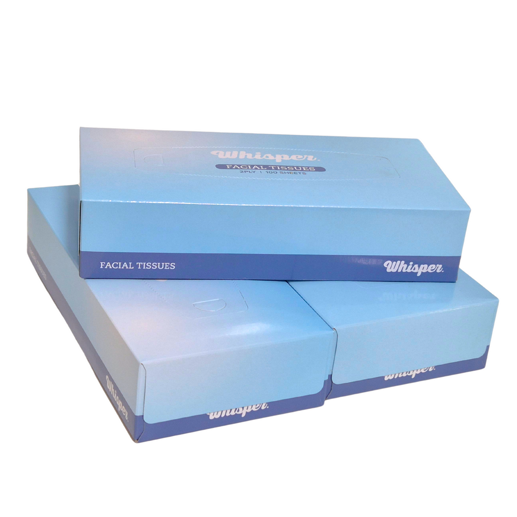 Facial Tissues 2ply 100 sheets