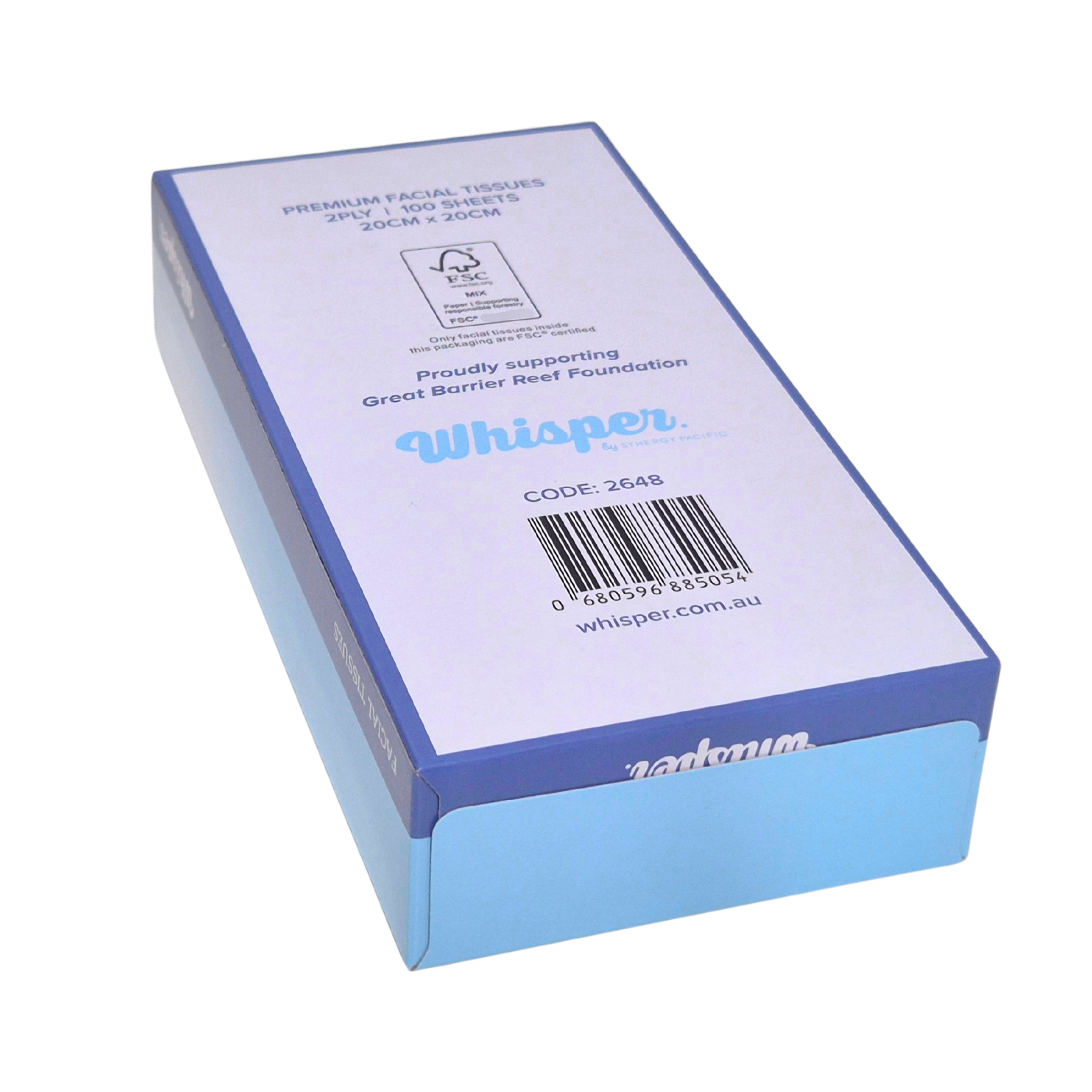 Facial Tissues 2ply 100 sheets