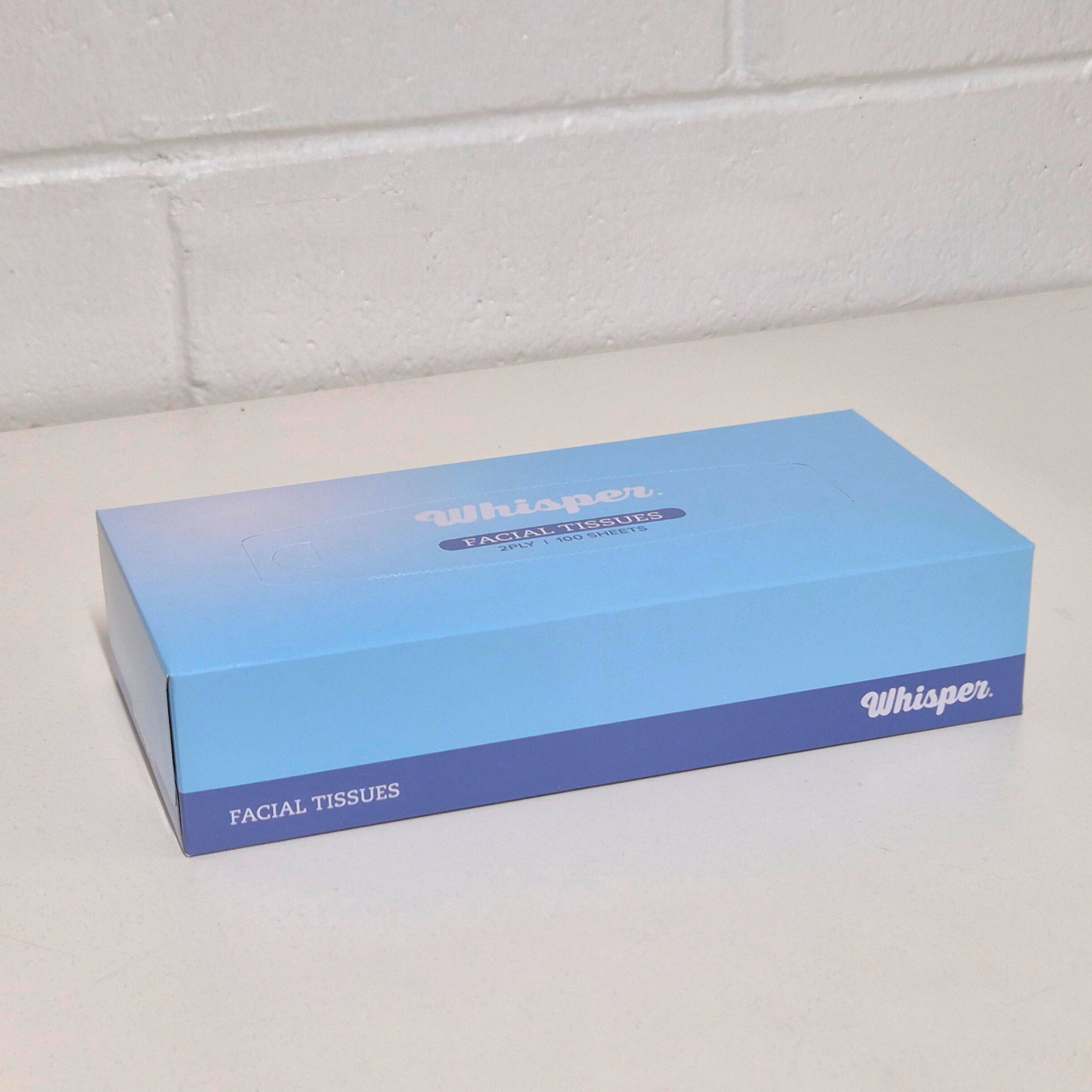 Facial Tissues 2ply 100 sheets