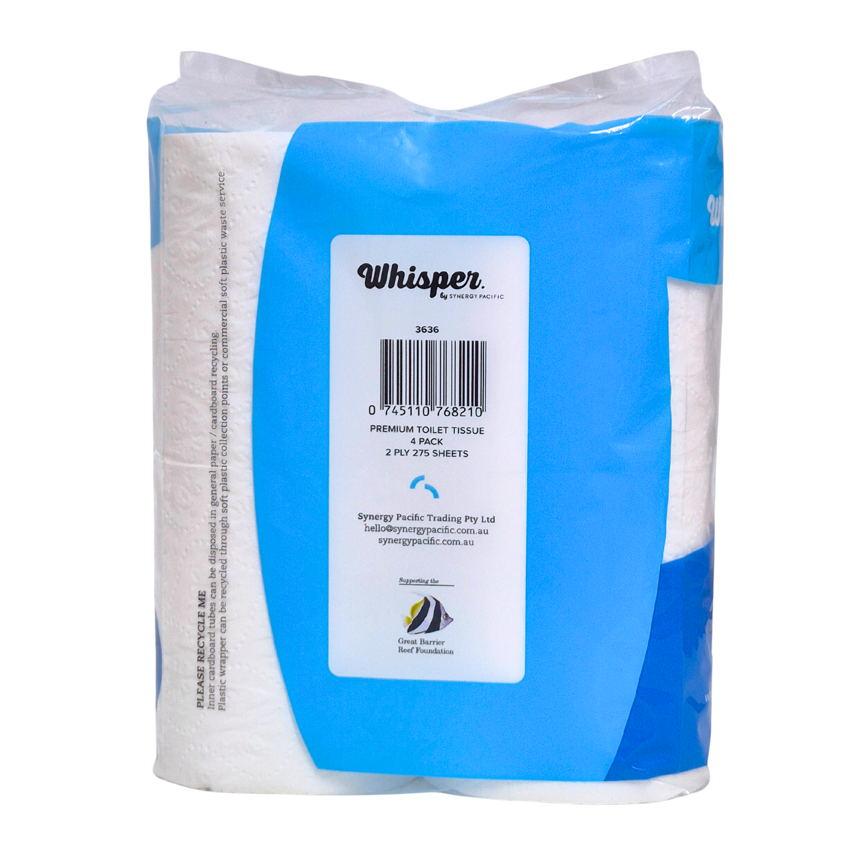 Premium Toilet Tissue 4Pk 2Ply