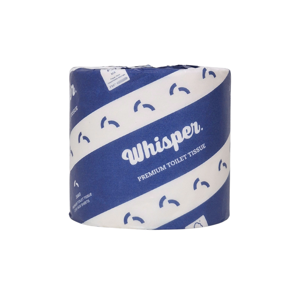 Premium Toilet Tissue 2ply 600 Sheets