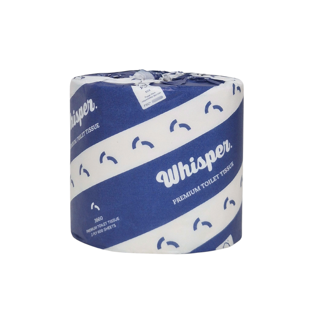 Premium Toilet Tissue 2ply 600 Sheets