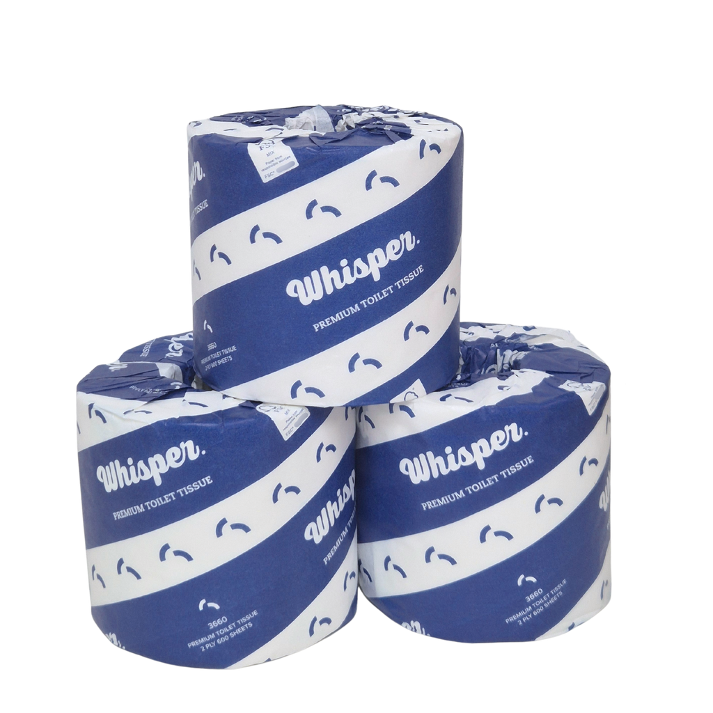 Premium Toilet Tissue 2ply 600 Sheets