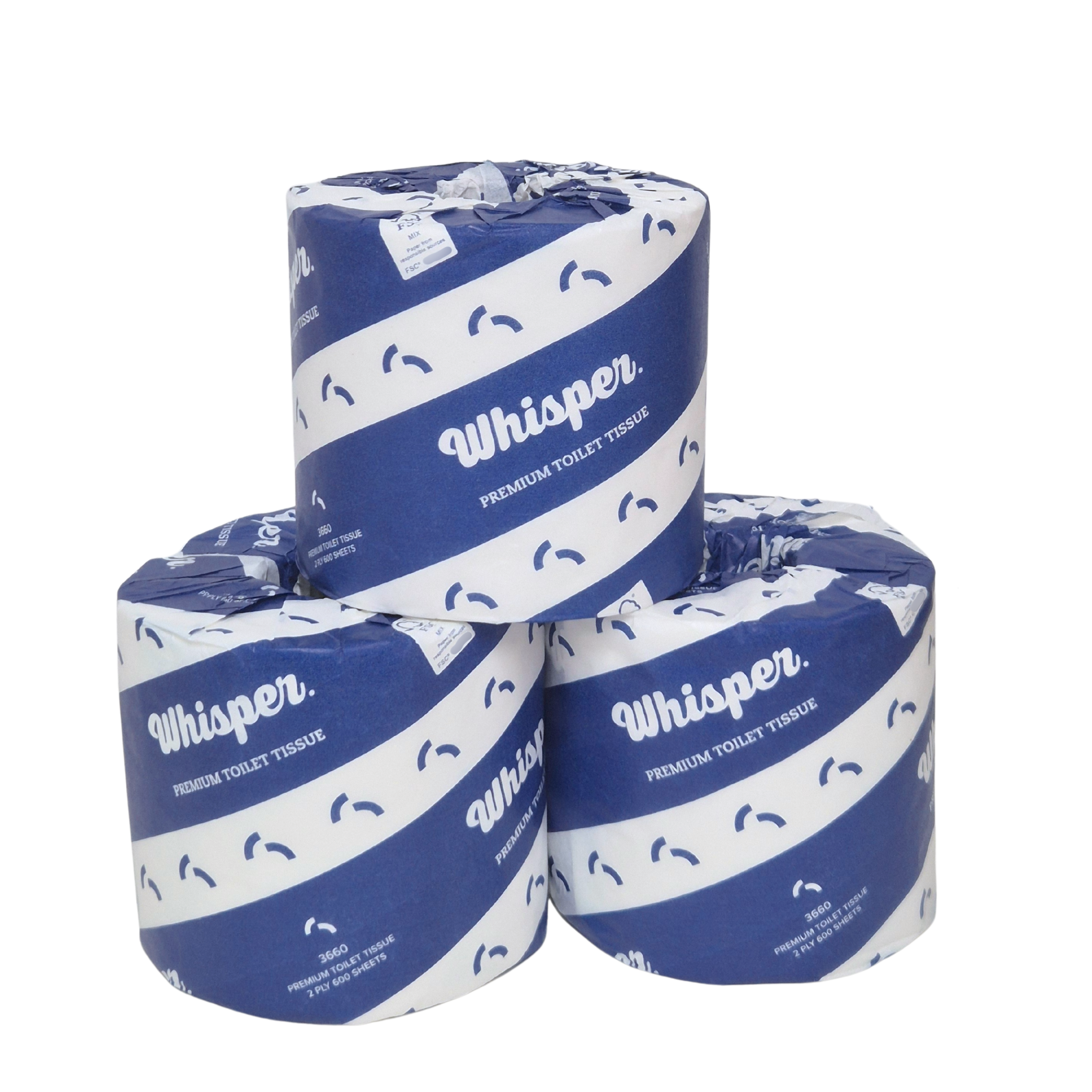Premium Toilet Tissue 2ply 600 Sheets