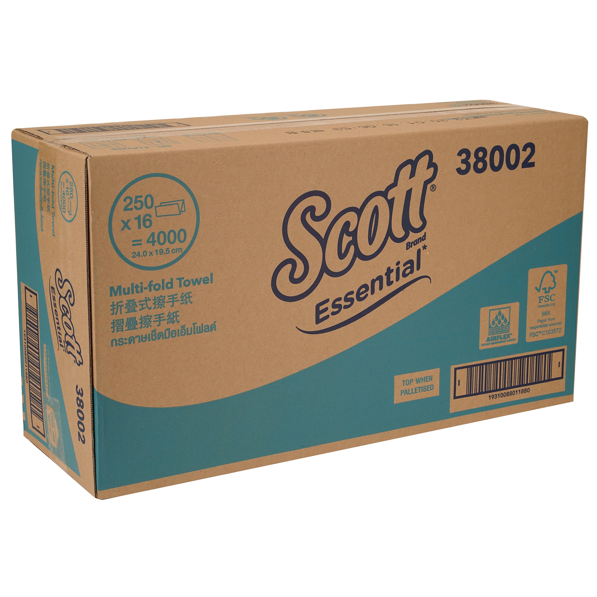 38002, SCOTT hand towels, SCOTT paper hand towels, Folded Hand Towel, Folded Paper Hand Towel, Folded Paper Towel, Hand Towel, Multifold Hand Towel, Multifold Paper Towel, Multifold Towel, Paper Hand Towel, Paper Towel, Paper towel Z fold, Towel
