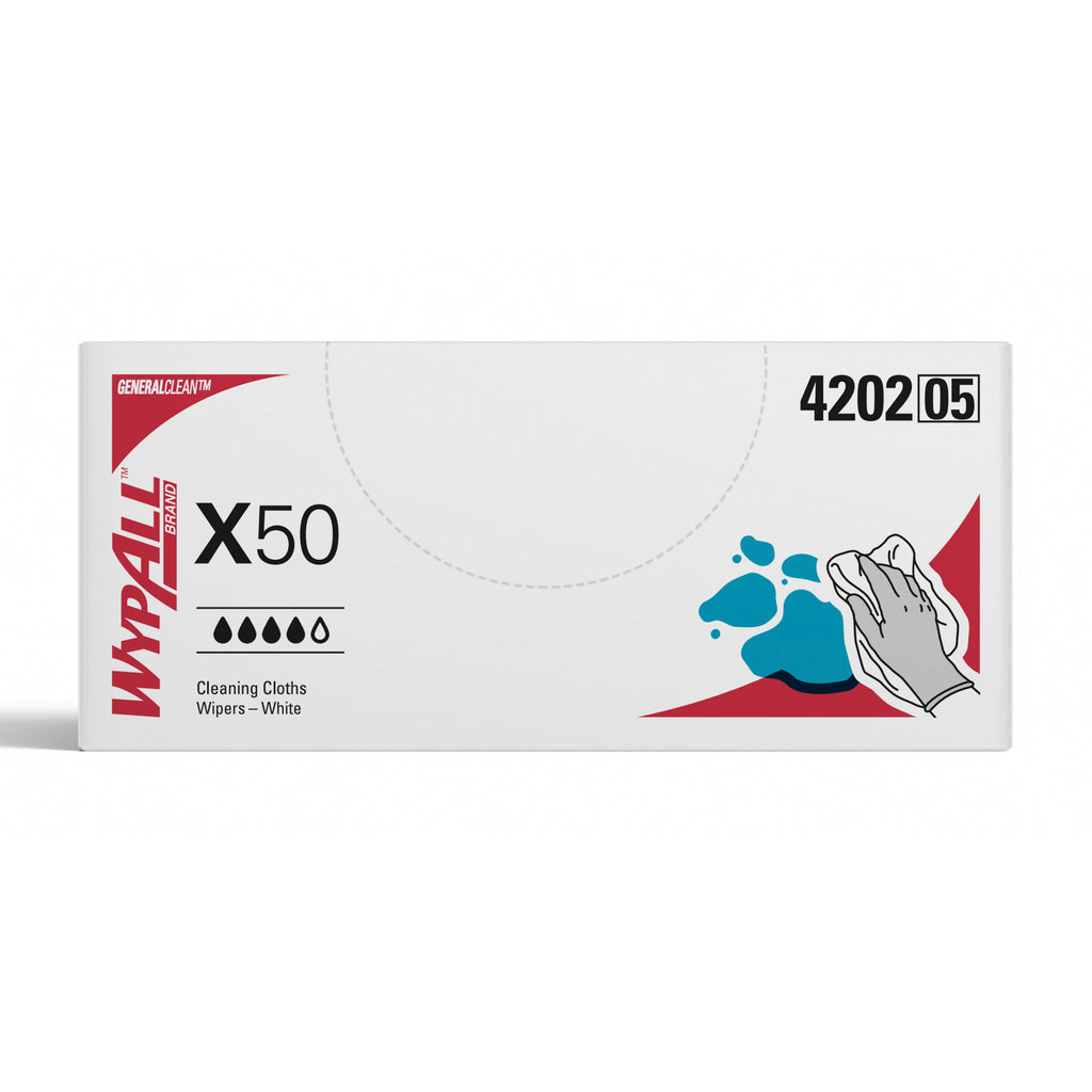 4202, Kimberly-Clark Professional® 4202, Wipers, WypAll™ X50 Wipers