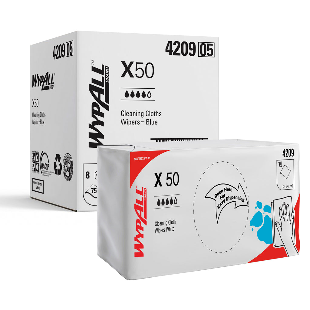 4209, WypAll® 4209, Cloth Wipers, Cloth Wipes, Heavy Duty Wipers, Reusable Wipers