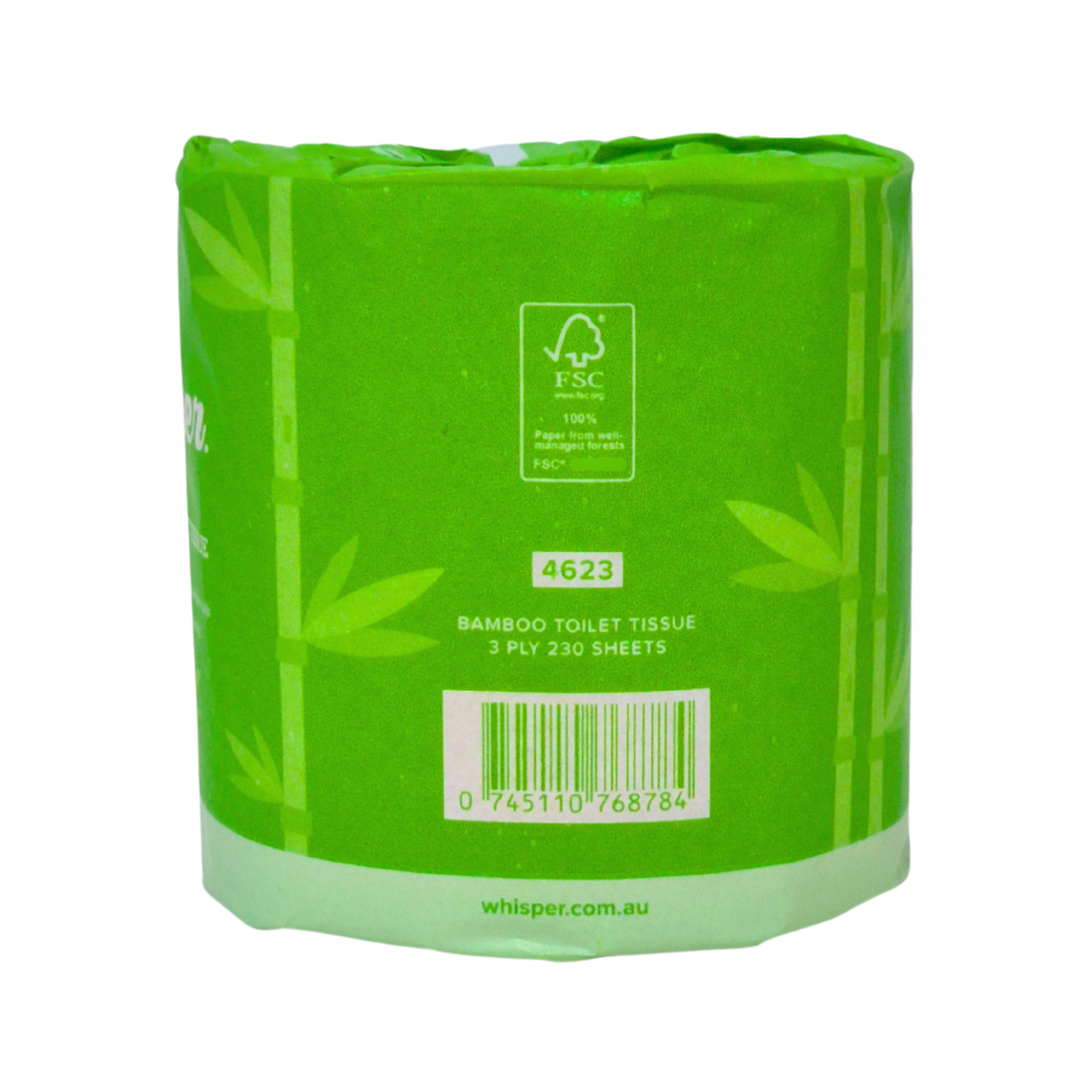 Bamboo Toilet Roll 3ply 230 Sheets