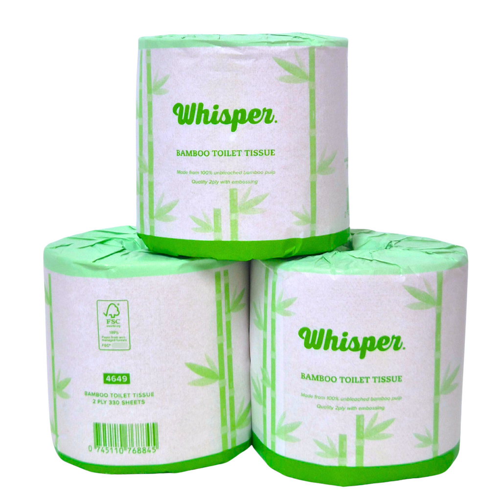 Bamboo Toilet Tissue 2Ply 330 Sheets