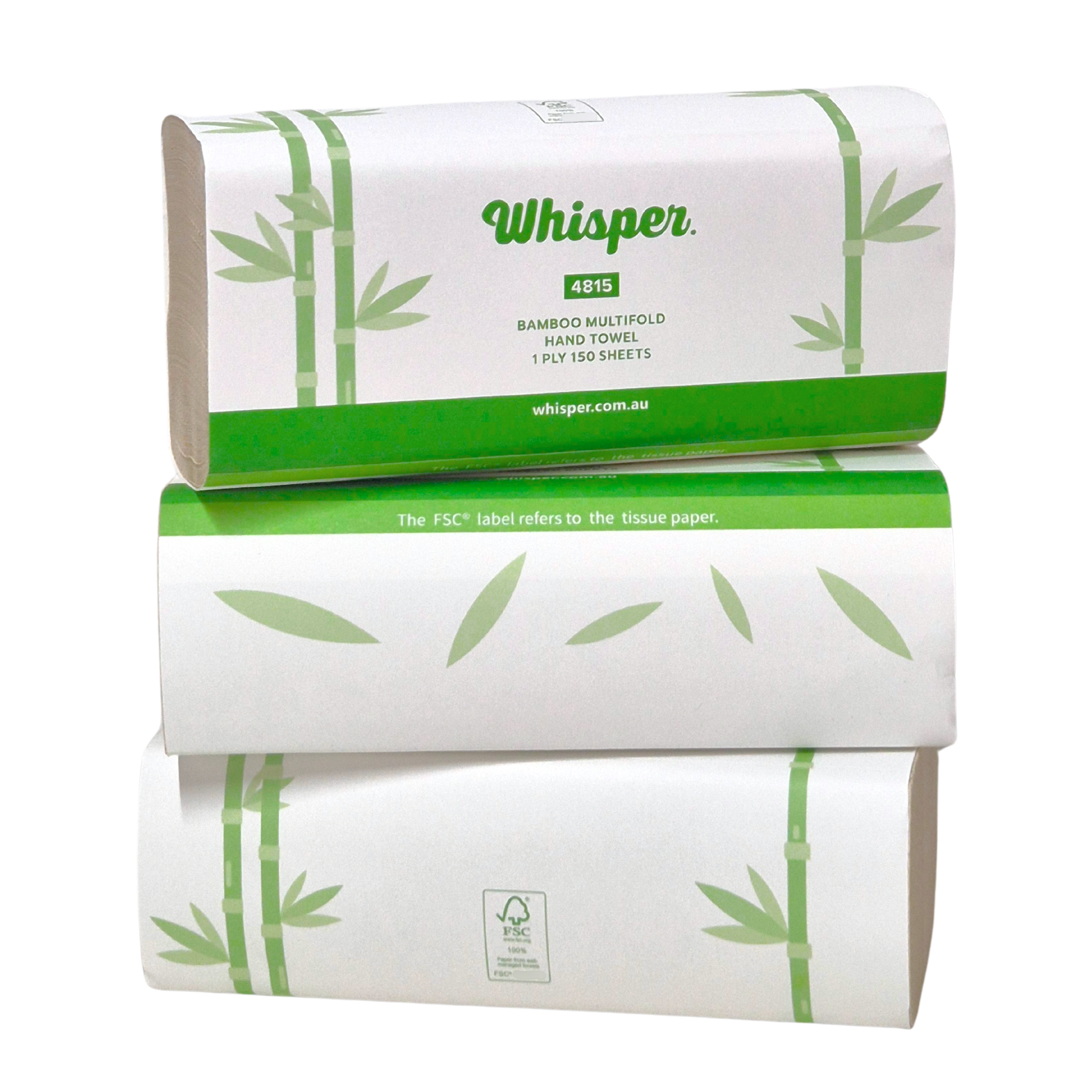 Bamboo Multifold Slim Paper Hand Towel 1Ply