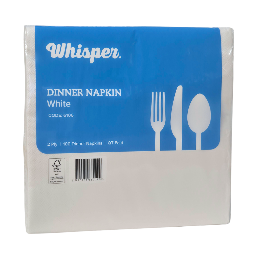 Dinner Napkin White