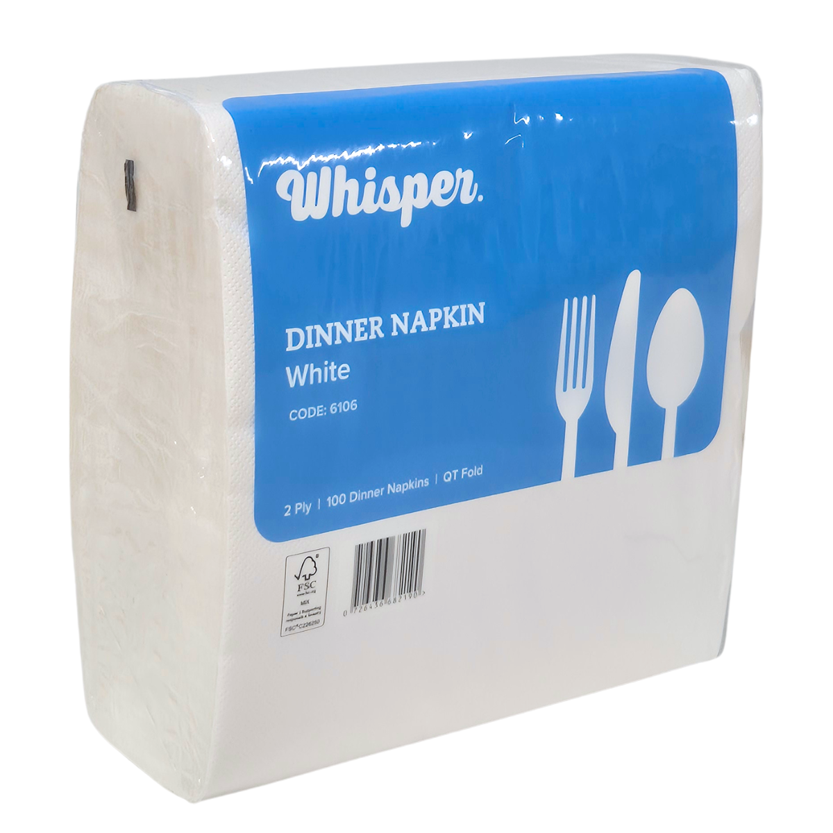 Dinner Napkin White