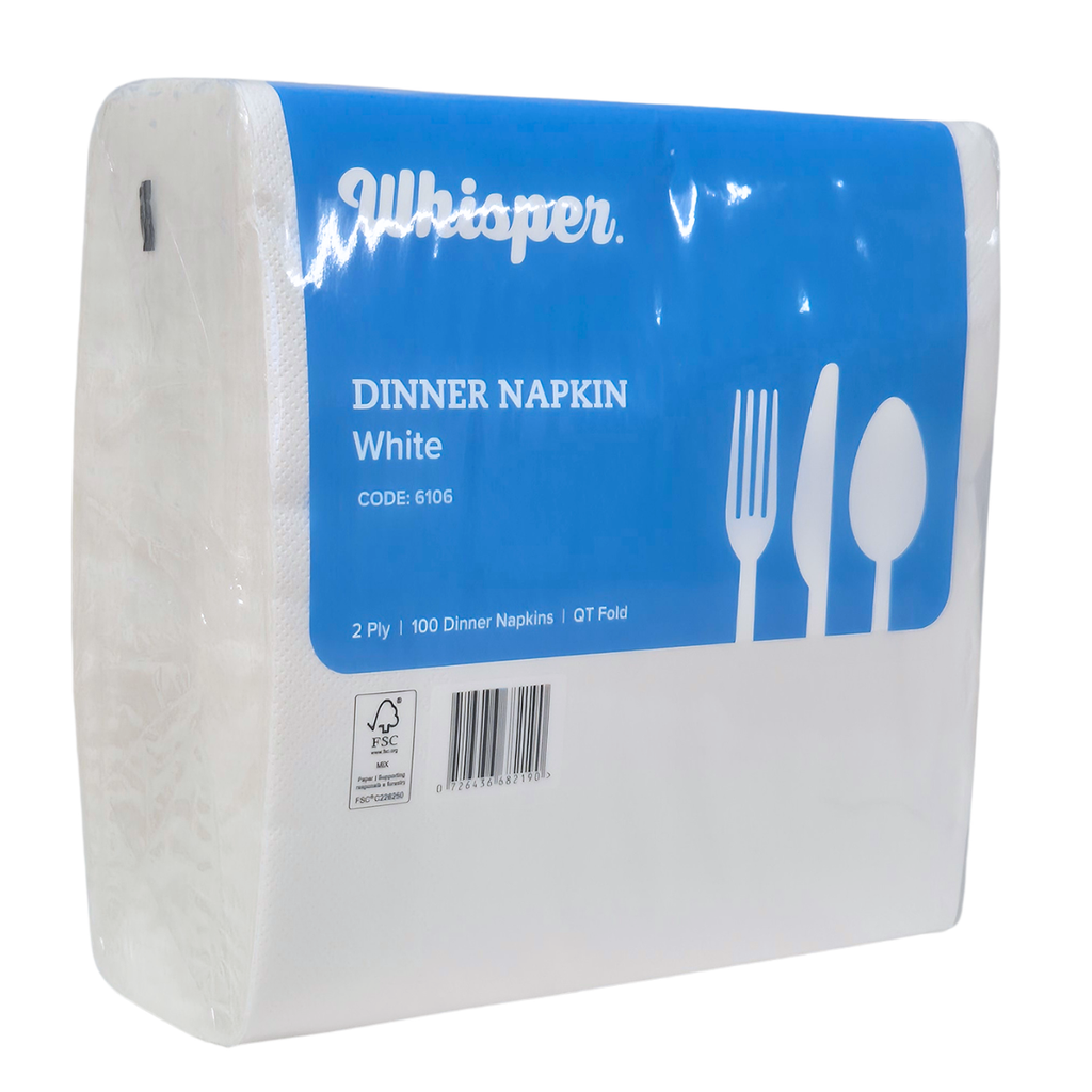 Dinner Napkin White