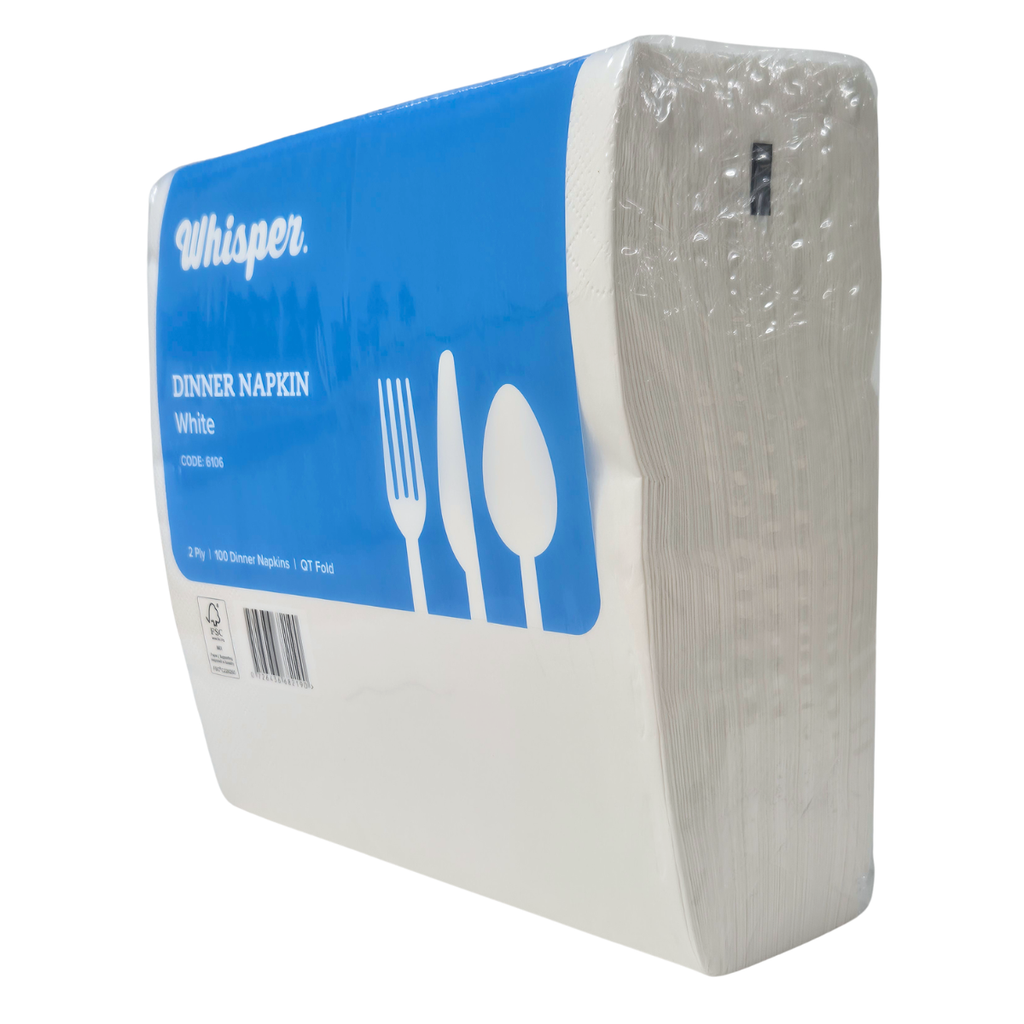 Dinner Napkin White