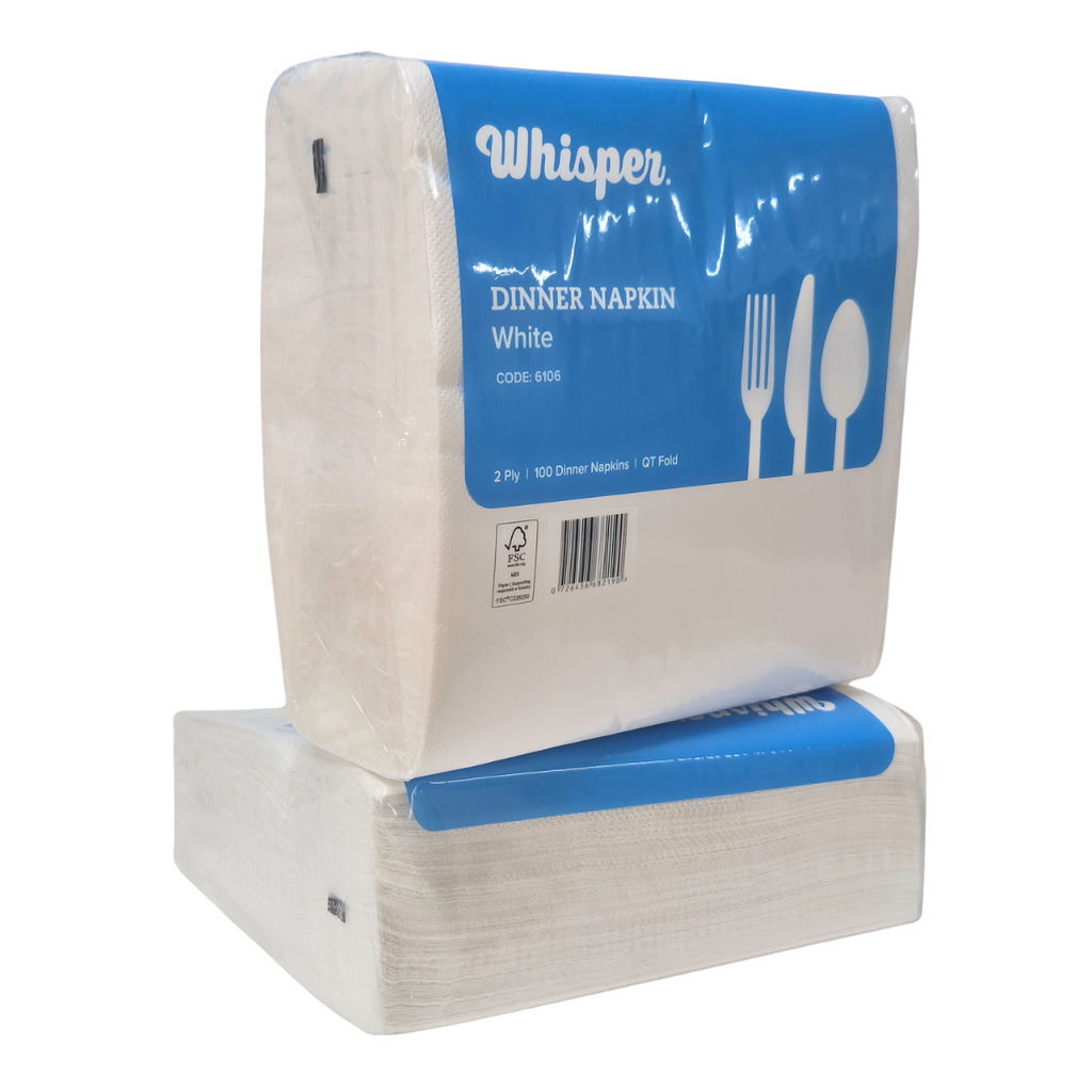 Dinner Napkin White