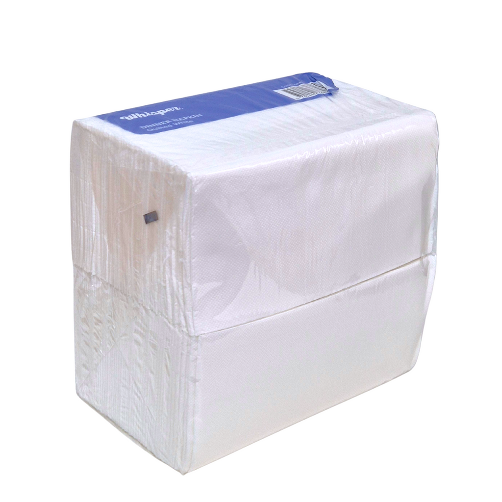 Quilted Dinner Napkin White