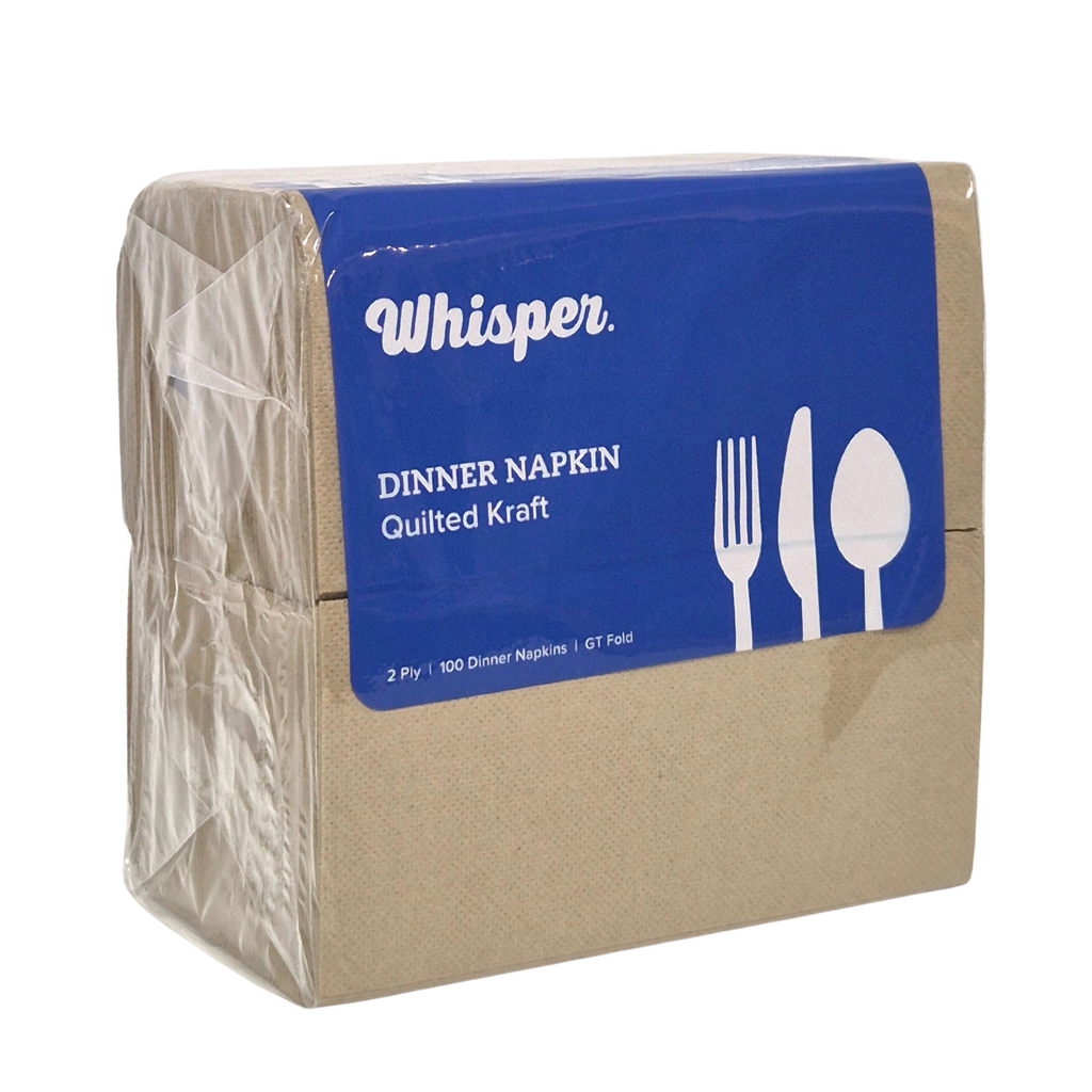 Quilted Dinner Napkin Kraft