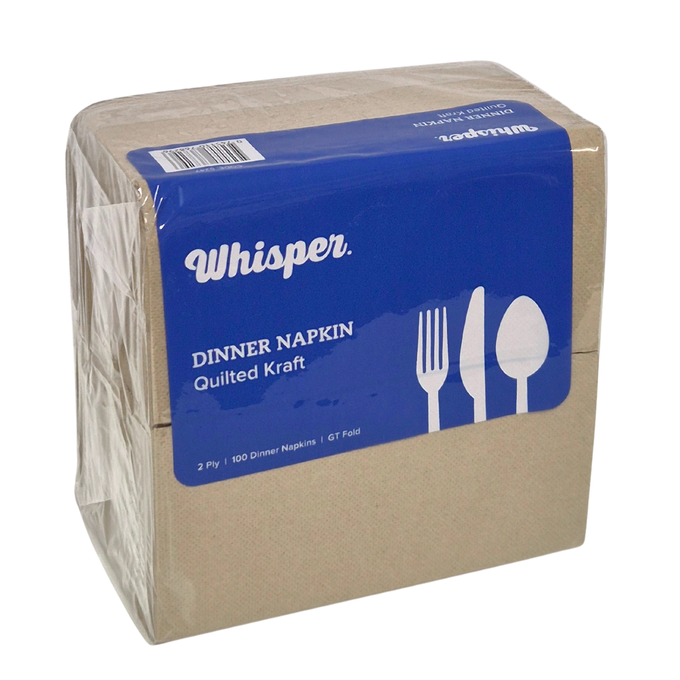 Quilted Dinner Napkin Kraft