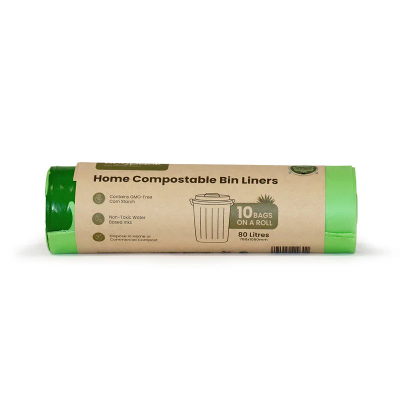 Ecopack 80L Compostable Garbage Bags