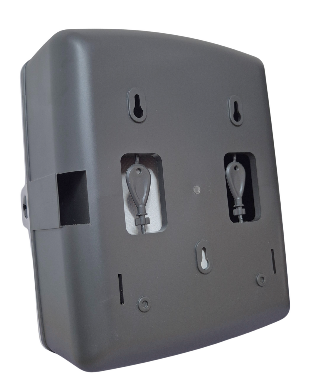 Centrefeed hand towel dispenser, centrefeed paper hand towel dispenser, manufacturer, paper towel dispenser, Whisper paper products, whisper, ABS construction, dispenser manufacturer, centrefeed roll towel, more hygienic, waste prevention