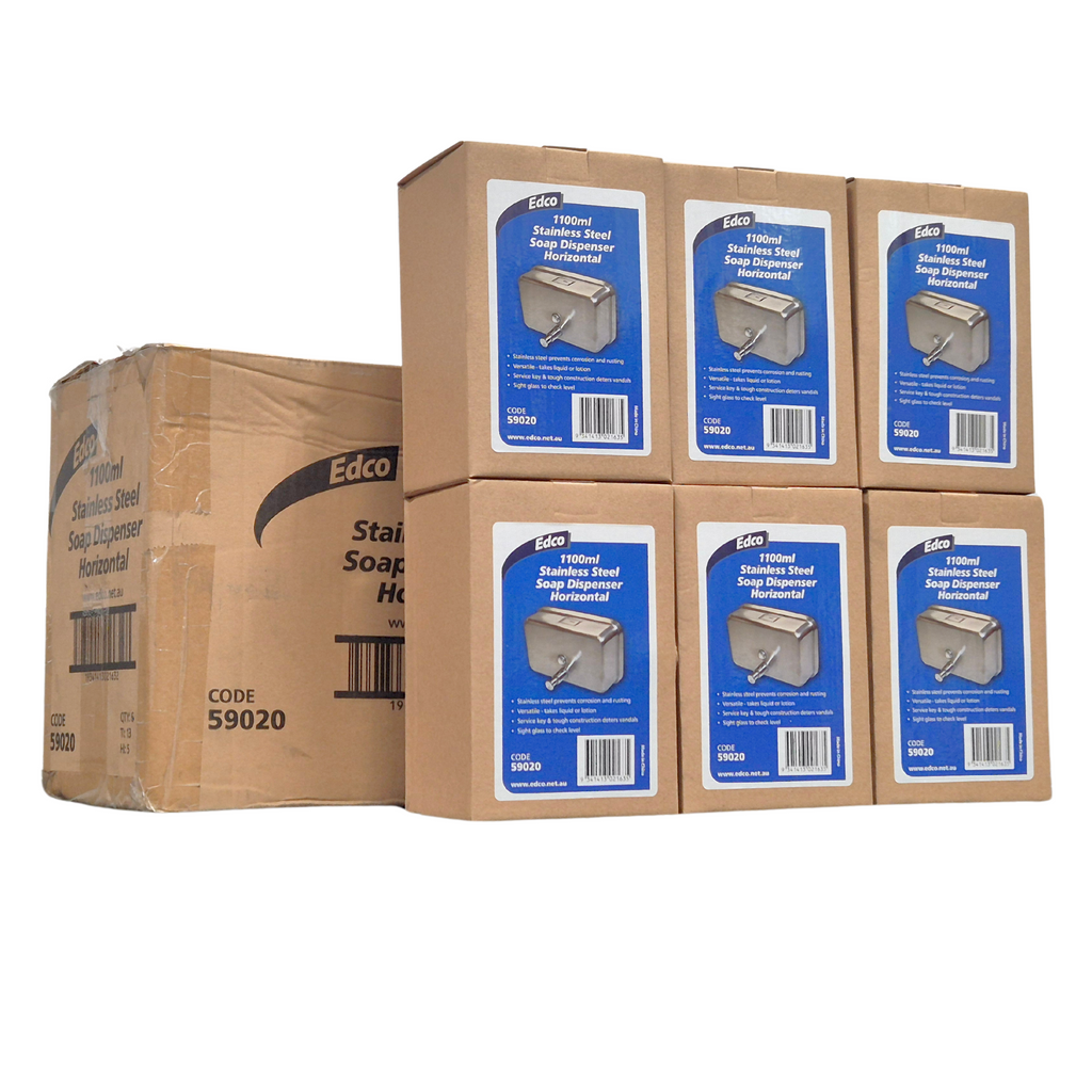 Dispenser Stainless Steel 1.2lt Soap Liquid - Horizontal, manufacturer, carton, cartons, wholesaler, soap dispenser, 1.2L, 1.2L soap dispenser, stainless steel, silver