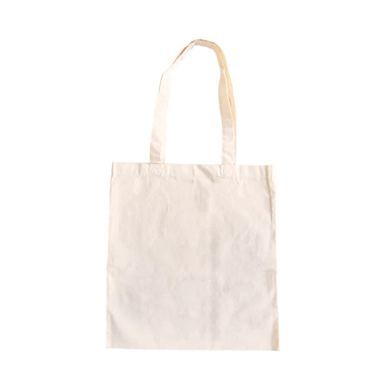 Beige tote bag on a white background, lightweight cotton tote bag, whisper, ecopack, custom tote bag, your logo and brand printed