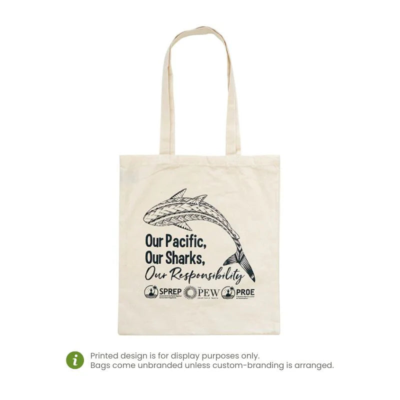 Natural Calico Promotional Bag - Custom Tote Bag