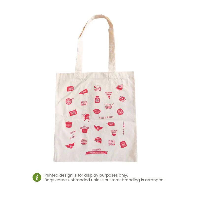 Natural Calico Promotional Bag - Custom Tote Bag