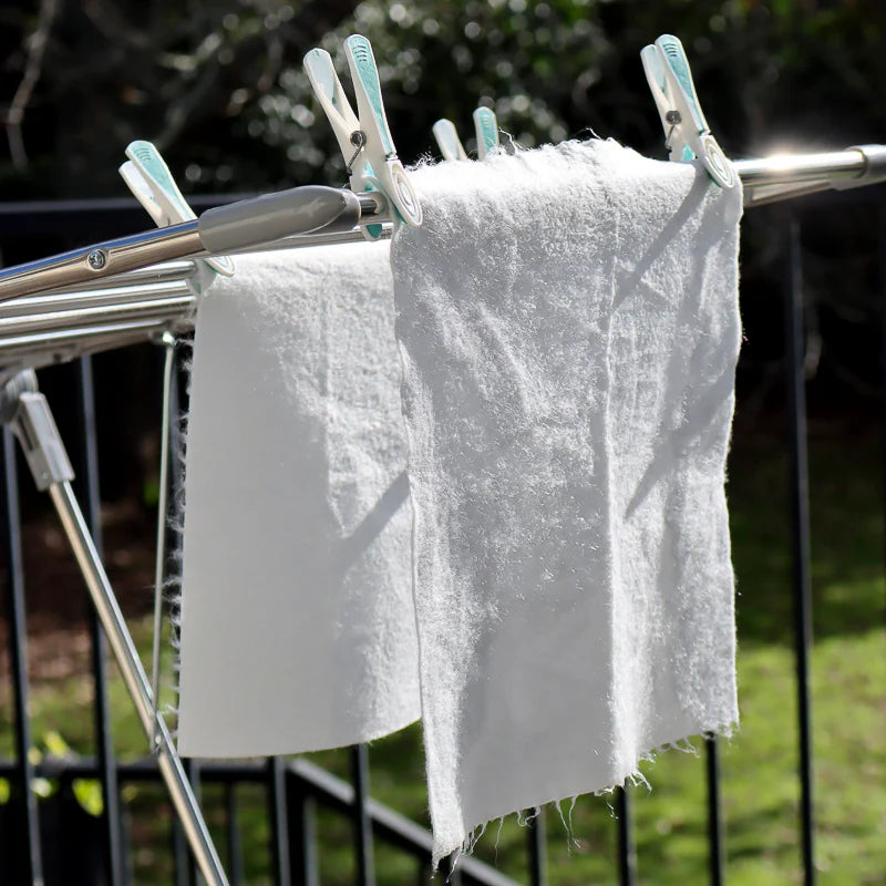 Ecopack Multi-Purpose Bamboo Cleaning Cloths (1 Roll/20 Cloths)