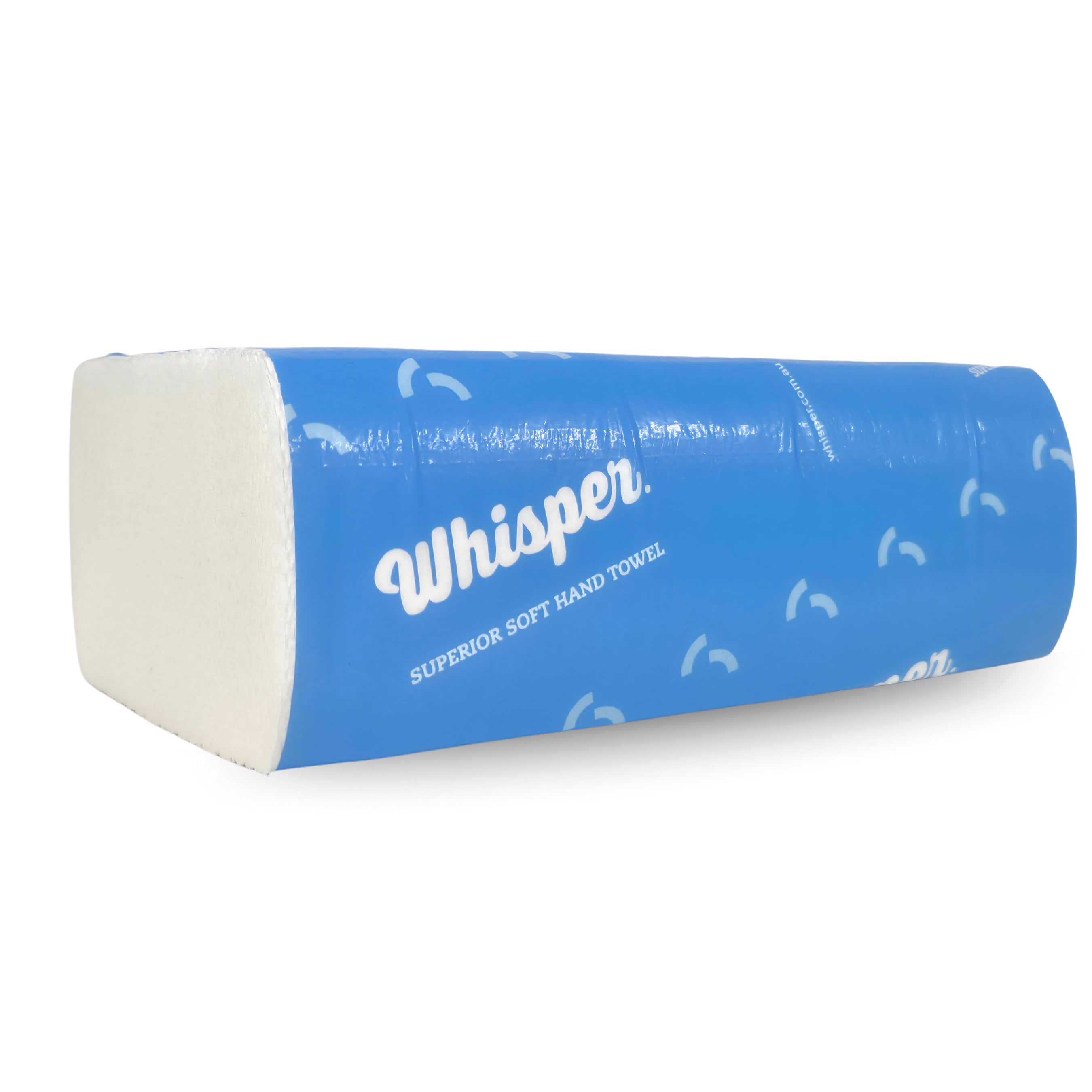 Whisper 3830, Folded Hand Towel, paper hand towel, paper towel, soft paper hand towel, TAD