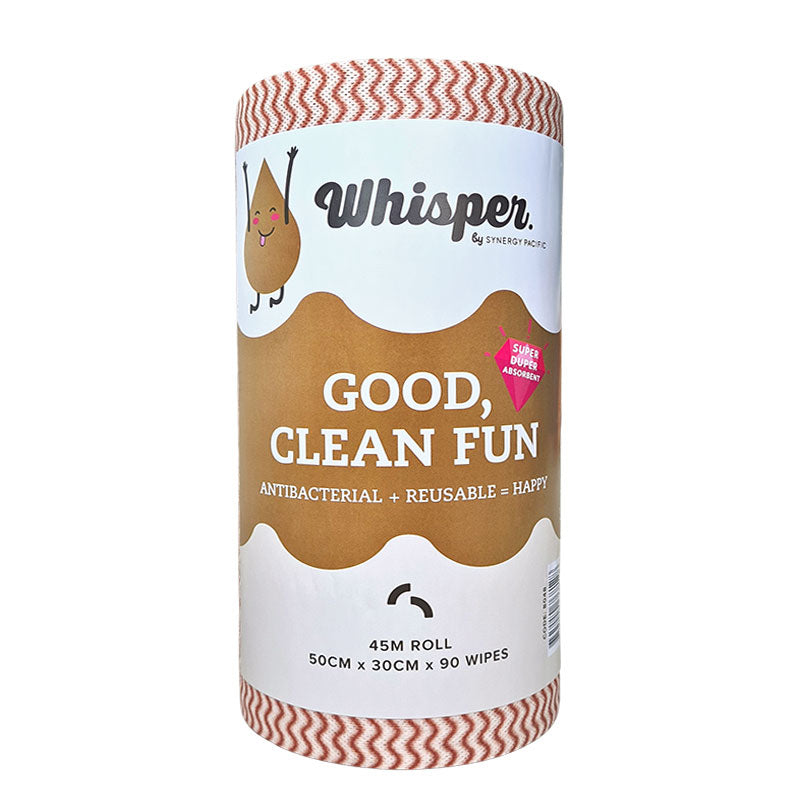 Whisper, brown wipes, anti bacterial, anti bacterial wipes, 8048, whisper wipes, bulk, wholesaler, manufacturer, carton of wipes, commercial