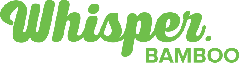 Whisper bamboo, bamboo toilet paper, bamboo toilet tissue, sustainable hygiene paper, bamboo hand towels, whisper sub brand