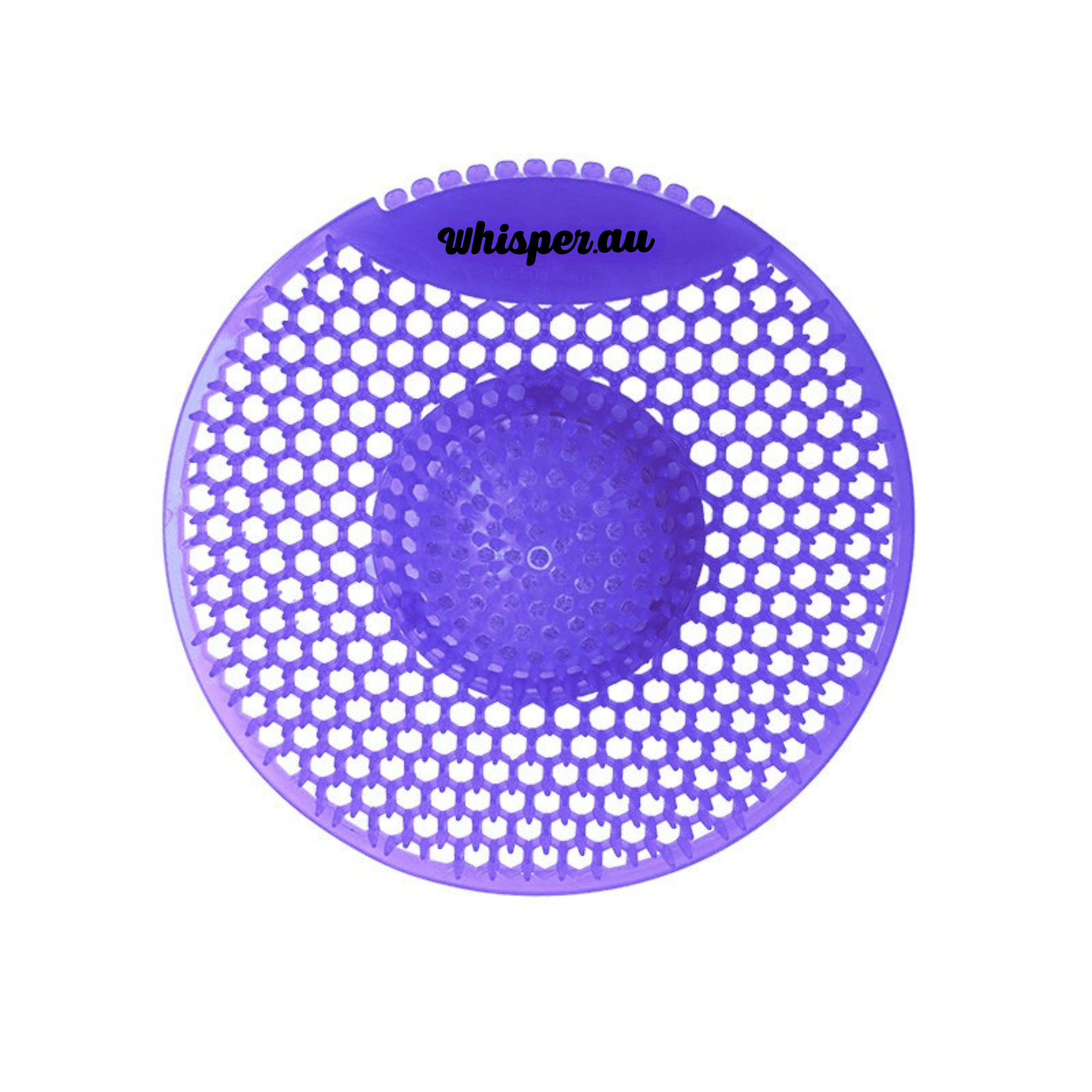 Bio mat, urinal screen, kiwi grapefruit, scented, purple, bathroom, BMKG, whisper bio mats, time-release agents